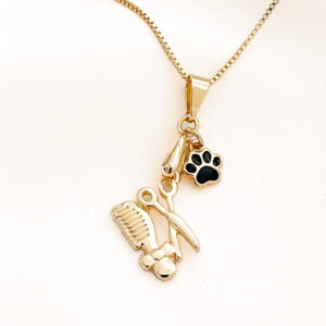 Colar Tosadora/Groomer com Patinha